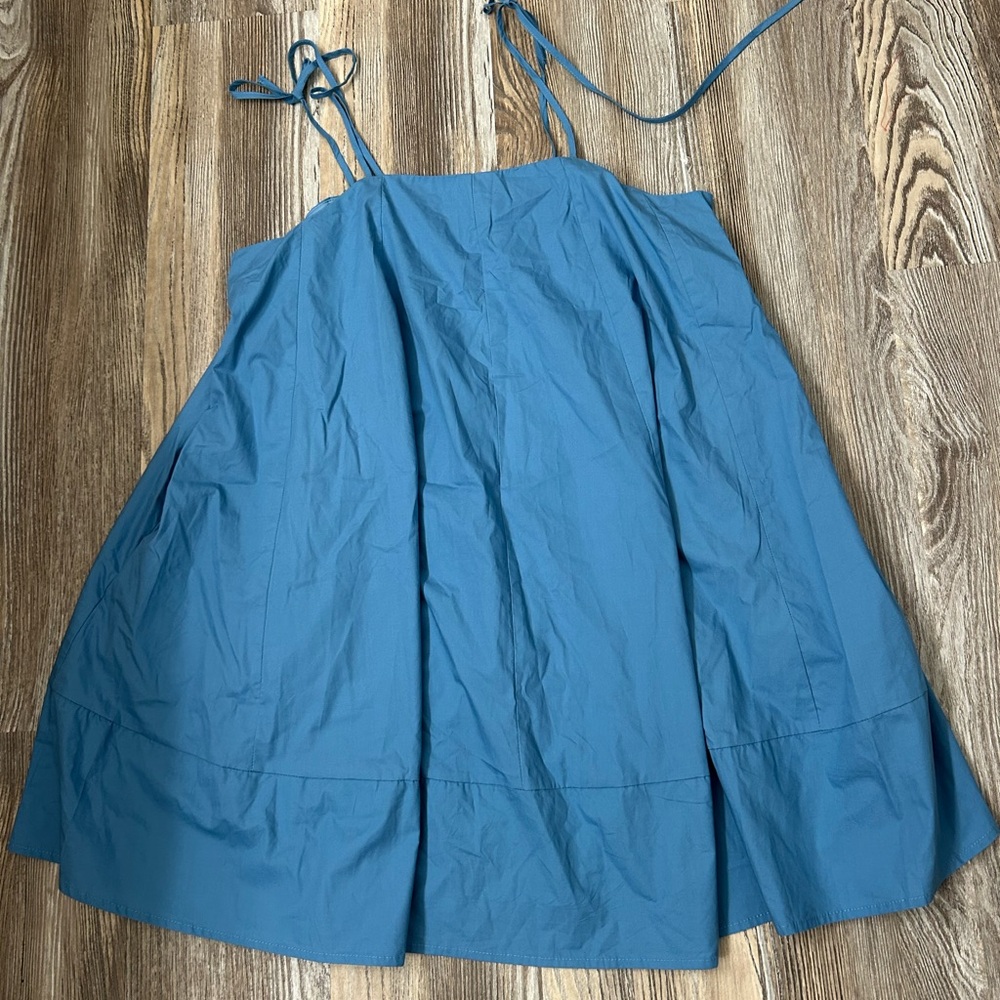 French Blue Swing Dress